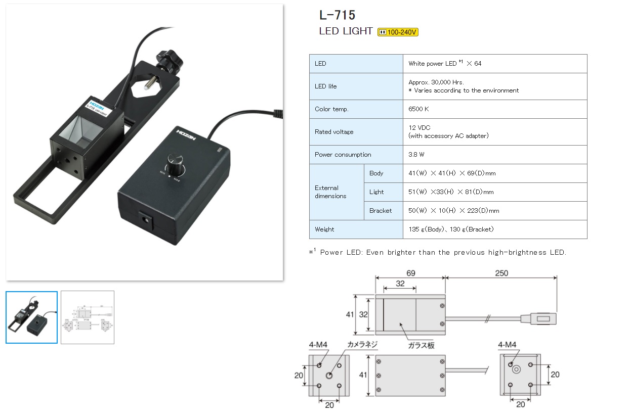 Ichiban Precision Sdn Bhd - Hozan - HOZAN LED LIGHT